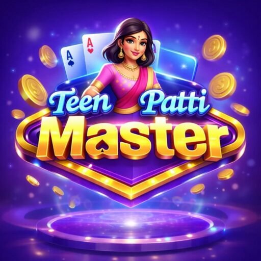 Teen Patti Master online card game app interface showing real money table and live 3 Patti gameplay.